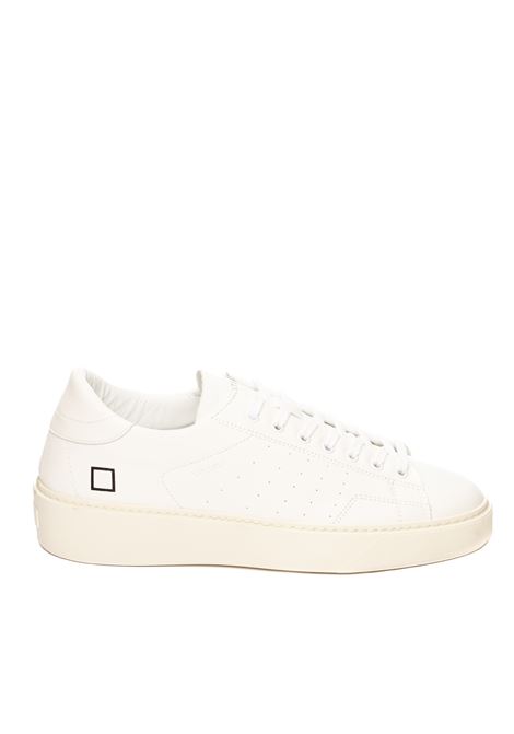 white calf levante sneaker D.A.T.E. | LEVANTE UCALF-WHT